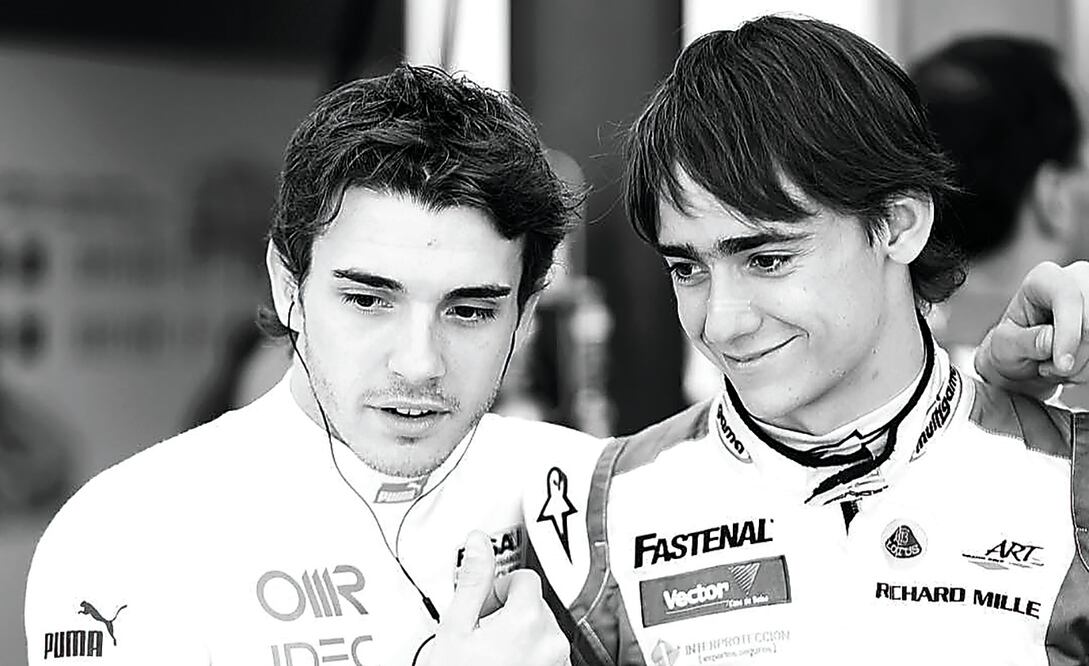 Jules Bianchi (izq.) falleció el viernes, a consecuencia de un accidente. (CORTESÍA ESTEBAN GUTIÉRREZ)