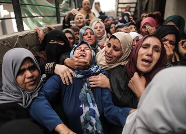 Declaran luto nacional en Gaza por palestinos muertos en protestas