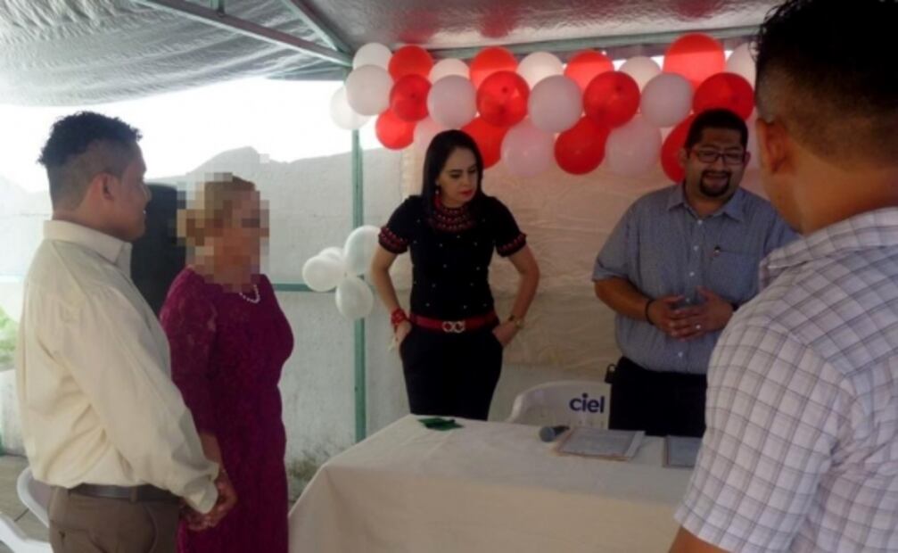 El amor nació entre celdas y juzgados