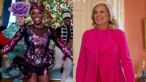 El video navideño de Jill Biden que causó polémica en redes sociales