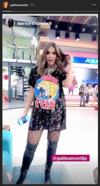 Galilea Montijo presume look rockero para su regreso a 'Hoy'