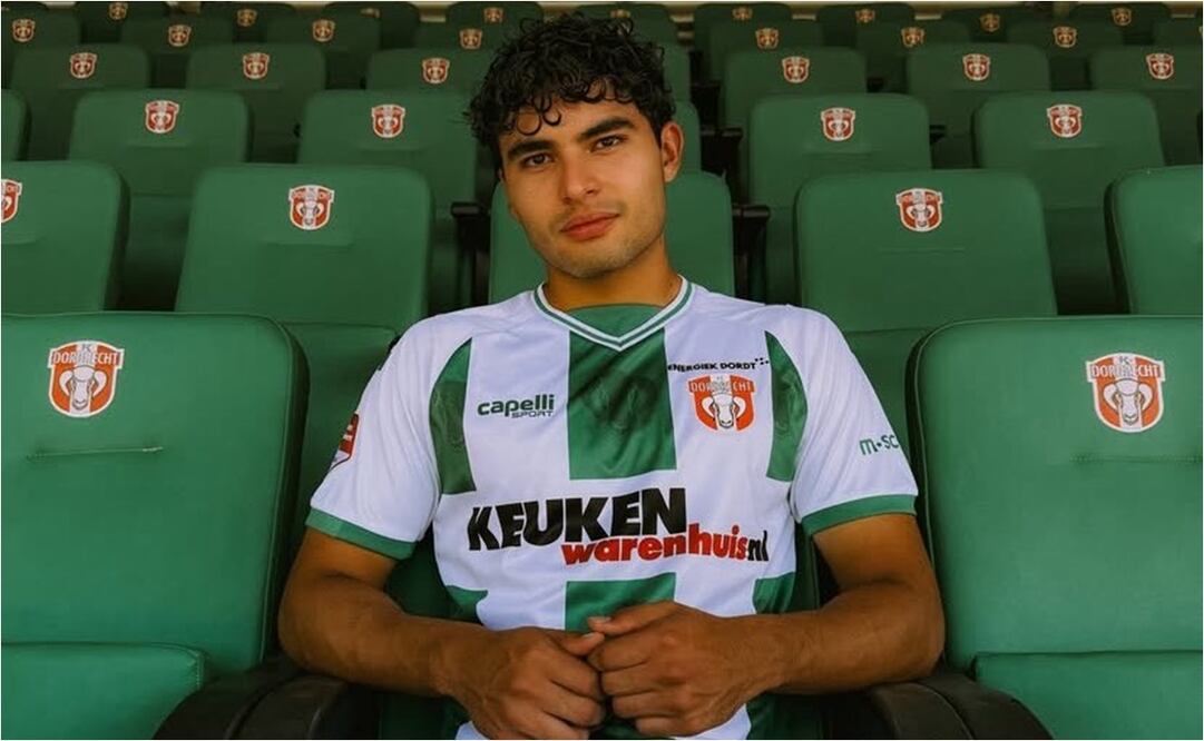 FOTO: Stephano Carrillo fue presentado como nuevo refuerzo del FC Dordrecht; buscará mejorar su adaptación en Europa