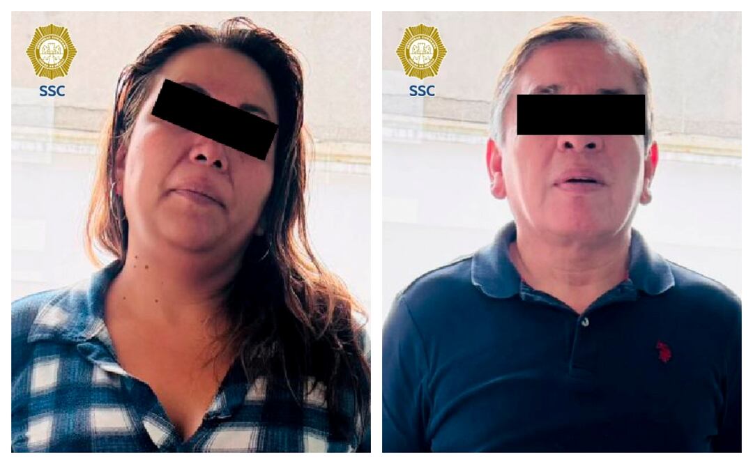 Caen presuntos ladrones ligados a robos en el AICM; fueron detenidos con droga y celulares. Foto: Especial