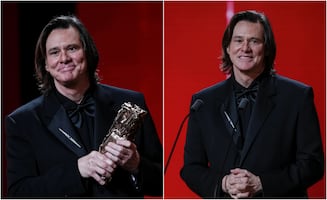 Representante de Premios César desmiente teoría de que no fue Jim Carey quien apareció en el galardón
