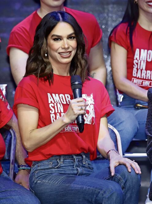 Su hija Ana Paula, con quien actuará en Amor sin barreras, es su “comunity manager”. Foto; Clasos