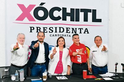 “Ataques son porque la oposición repunta”: Xóchitl Gálvez