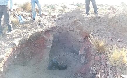 Localizan la primera tumba con forma de botella en Puebla