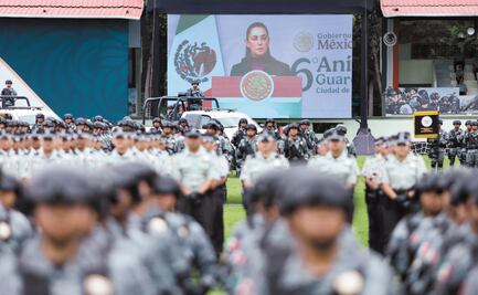 Sheinbaum pide honestidad y lealtad a la Guardia Nacional
