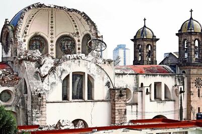 Vecinos de la Guerrero ven riesgo en templo dañado