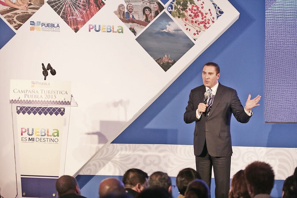 El gobernador Rafael Moreno Valle presentó la Campaña Turística 2015, que tiene como objetivo incrementar el número de visitantes a la entidad