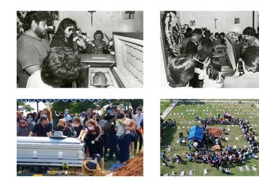 Multitudinarias y emotivas, las despedidas de Chico Che y Octavio Ocaña en su natal Tabasco