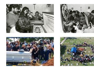 Multitudinarias y emotivas, las despedidas de Chico Che y Octavio Ocaña en su natal Tabasco
