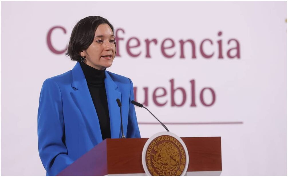 Marcela Figueroa, titular del Secretariado Ejecutivo del Sistema Nacional de Seguridad Pública (SESNSP), informó este martes que, a cuatro días de que cierre enero, se calcula que en México hay un promedio de 73 homicidios dolosos diarios. Foto: Gabriel Pano / EL UNIVERSAL