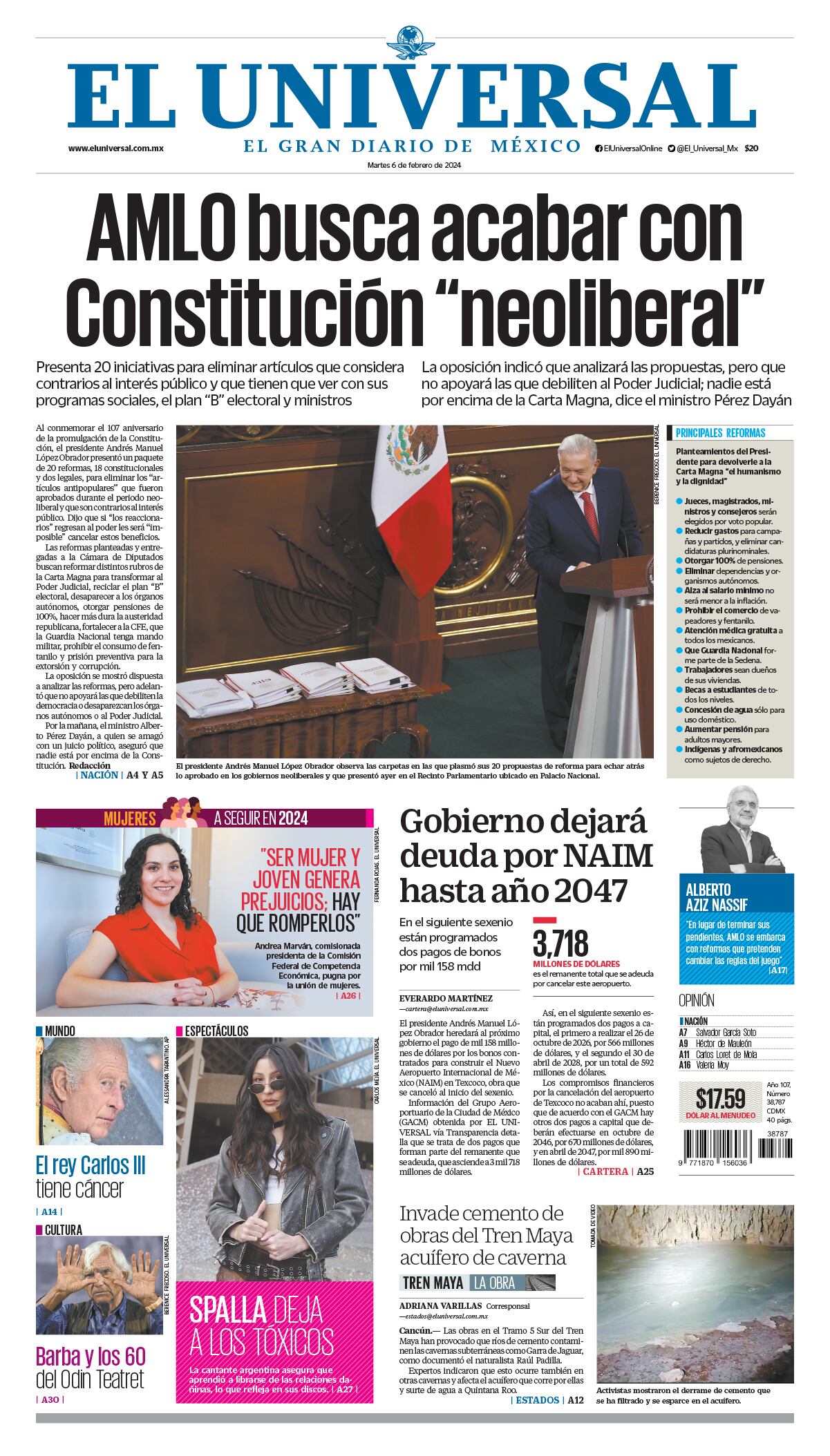 Portada impresa