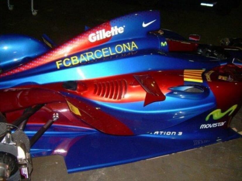 El auto de carreras del FC Barcelona que no conocías y fue desarrollado en secreto