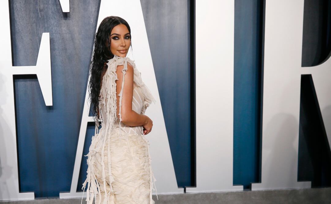 Kim Kardashian en Alexander McQueen   Fotos: agencias 