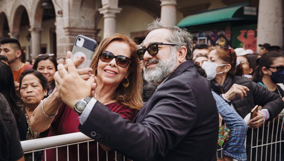 Eugenio Caballero, encargado del diseño de producción de la serie. Foto: Morelia Film Fest