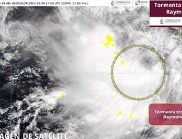 Se forma tormenta tropical Raymond en costas de Guerrero: ¿Qué estados afectará?