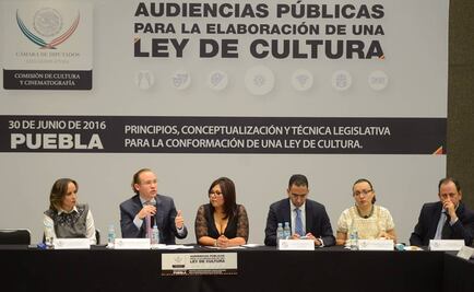 Inician audiencias públicas por la Ley General de Cultura Federal