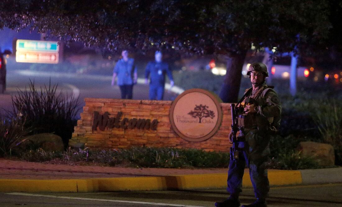 Tiroteo en california. Foto: Reuters