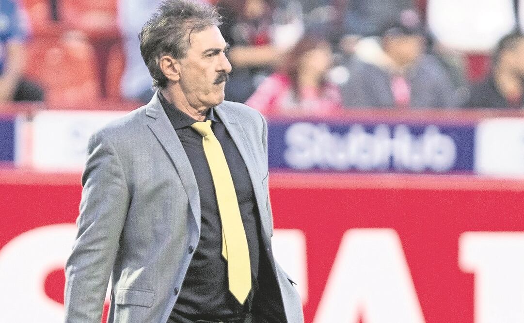 El técnico del América ha ponderado el resultado. (GUILLERMO ARIAS. AFP)