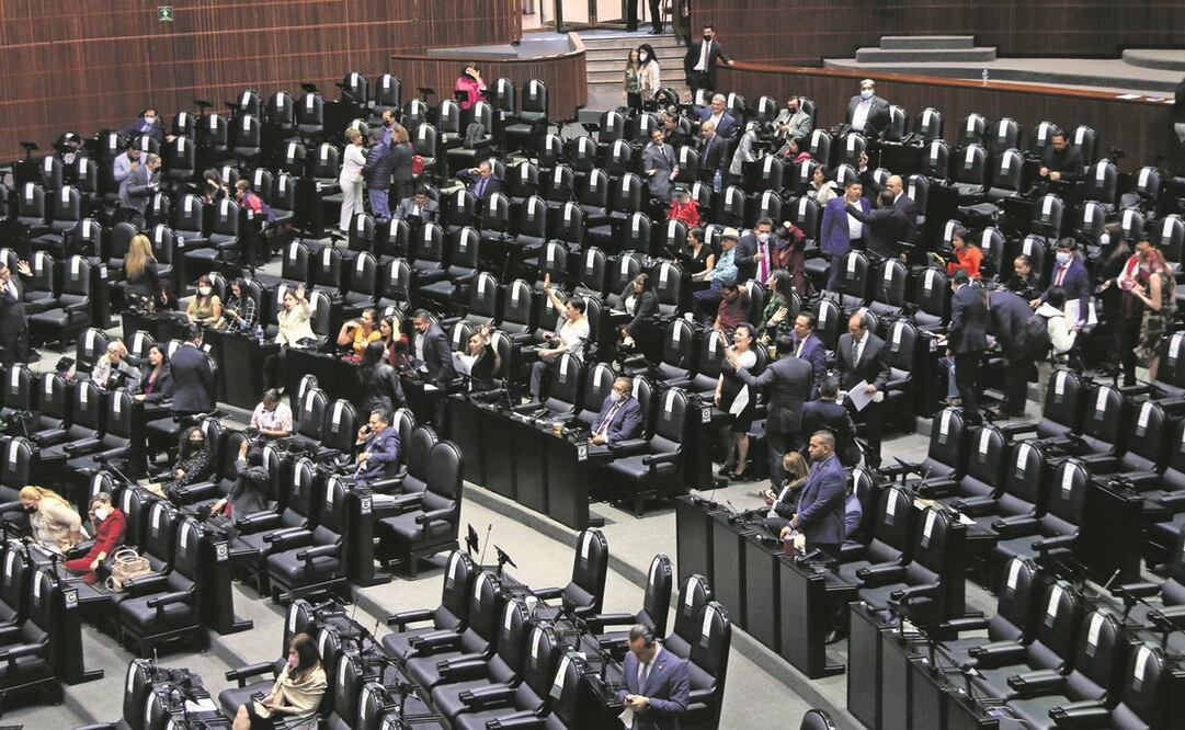 El dictamen que reforma el artículo 225 del Código Penal Federal se avaló por unanimidad de 470 votos a favor y fue turnado al Senado. Foto: Carlos Mejía/ EL UNIVERSAL.
