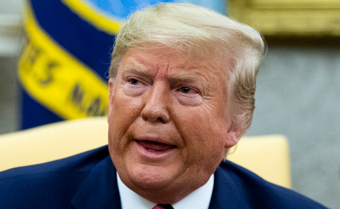 Donald Trump, presidente de Estados Unidos. Foto: EFE