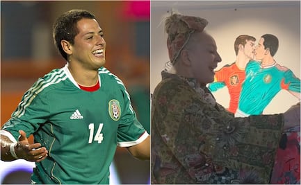 Sia interpreta “Candy Cane Lane” frente a mural polémico de Iker Casillas y Chicharito besándose