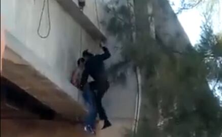 Policía que evitó suicidio en Pantitlán sufrió traumatismo craneoencefálico severo