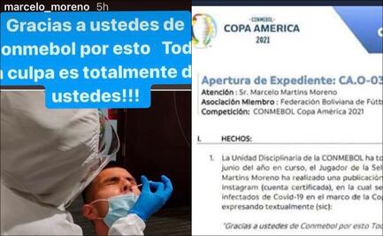 Jugador acusa a Conmebol por contagios de Covid-19; la Confederación podría sancionarlo