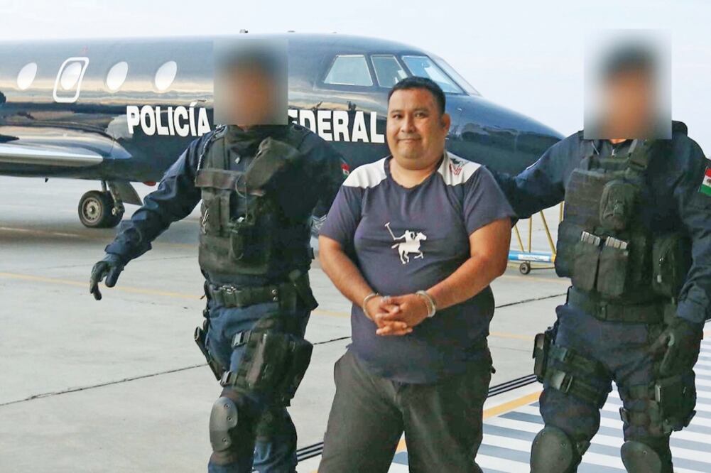 Fredy del Valle Berdel, El Burro, fue detenido en Los Cabos, Baja California Sur (ESPECIAL)