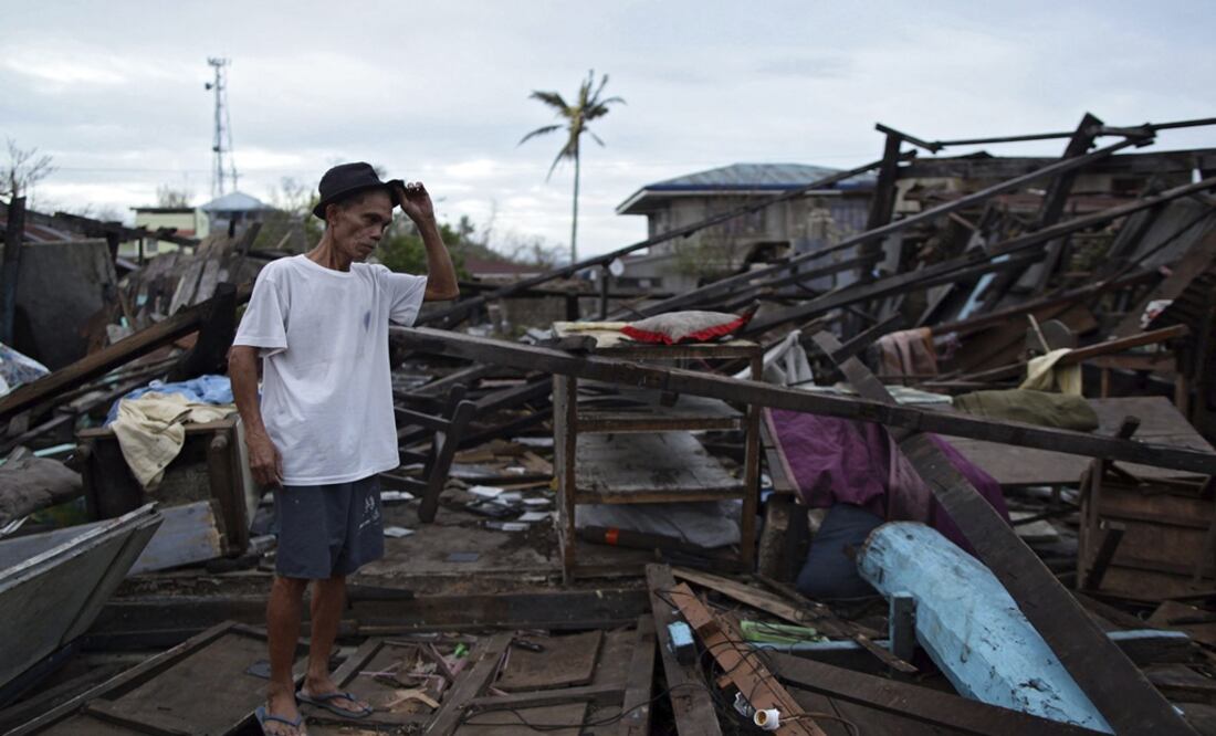 El tifón recorrió de este a oeste entre la madrugada del martes y la tarde de hoy la región central del archipiélago filipino, con vientos huracanados y fuertes precipitaciones, que provocaron graves inundaciones. Foto: Archivo / Agencias