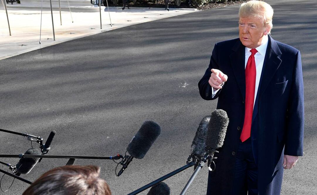 El presidente de Estados Unidos, Donald Trump. Foto: EFE