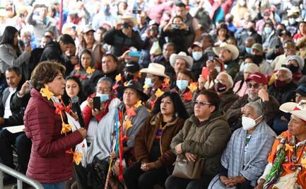 Delfina Gómez pide a simpatizantes no vender la dignidad y enfrentar batalla electoral en Edomex