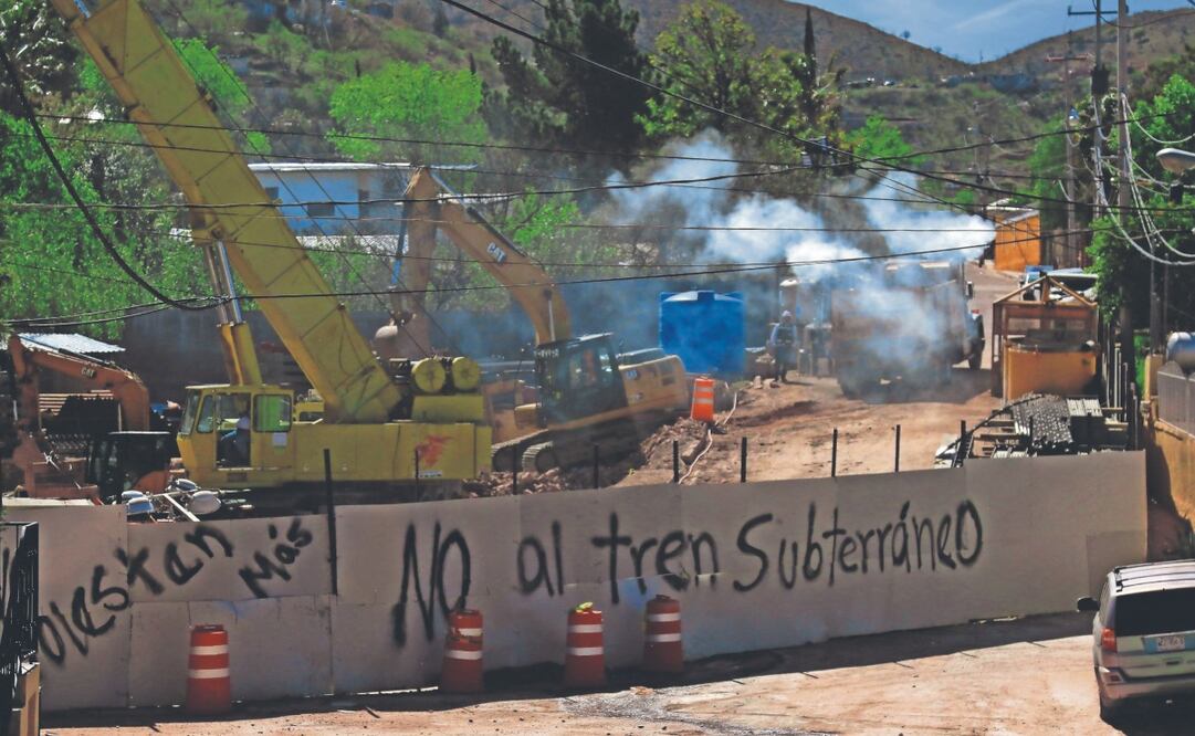 Las obras del Tren Sonora se adjudicaron a una empresa cuyos accionistas han participado en firmas fantasma. ARCHIVO EL UNIVERSAL