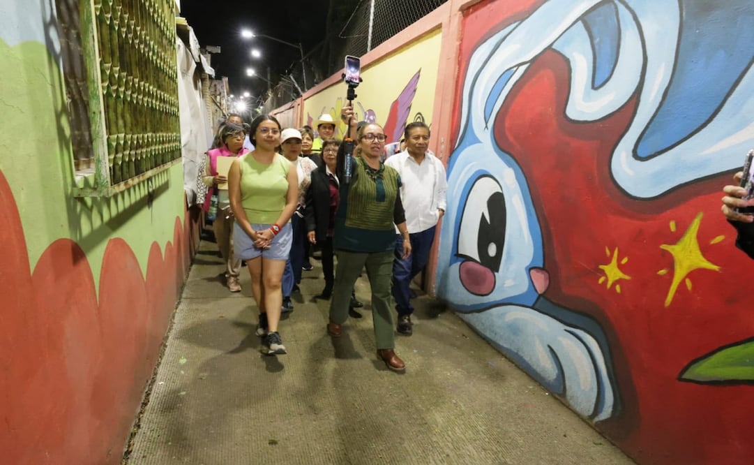Ecatepec transforma callejón señalado como foco de inseguridad. Foto: Especial