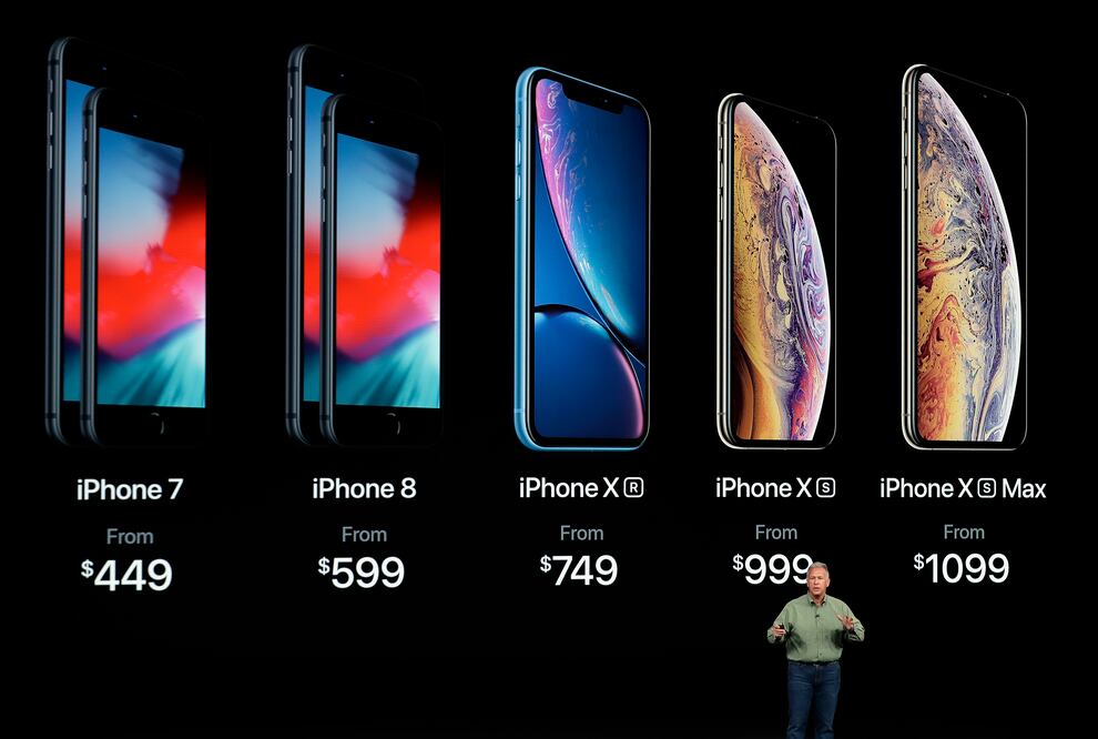La empresa de la manzanita dio a conocer su iPhone Xs y iPhone Xs Max.
Los precios de los nuevos modelos son de 999 dólares para el iPhone Xs y 1,099 dólares para el iPhone Xs Max. En pesos mexicanos, el cambio para el 12 se septiembre quedaría de 19 mil 008 y 20 mil 911 respectivamente.