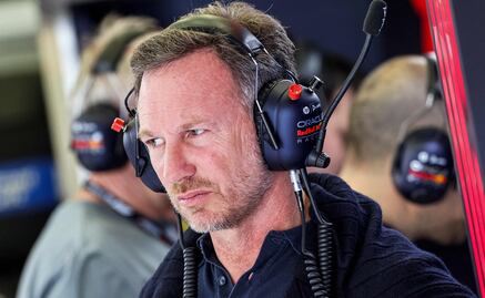Christian Horner explota por la penalización a Checo Pérez en el GP de Abu Dhabi