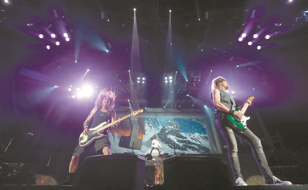 Iron Maiden. Foto: Archivo EL UNIVERSAL