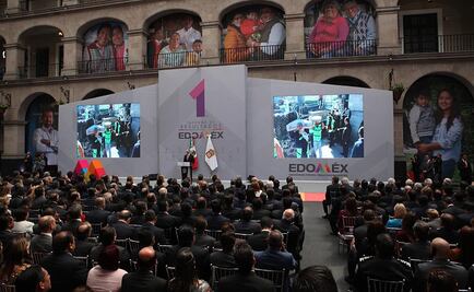 Alfredo del Mazo presenta Primer Informe de Actividades en Toluca