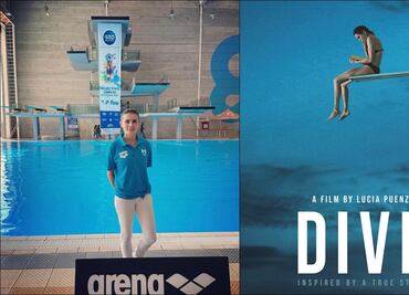 ¿Quién es Azul Almazán, la clavadista que interpretó Karla Souza en “La caída” y por la que recibió amenazas?