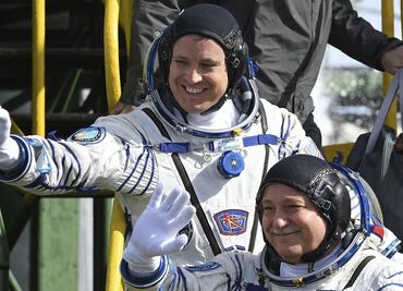 Llegan dos tripulantes nuevos a la Estación Espacial Internacional