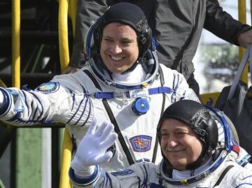 Llegan dos tripulantes nuevos a la Estación Espacial Internacional