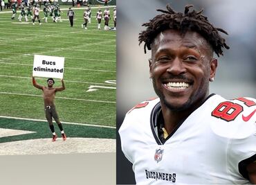 Antonio Brown se burla de la eliminación de Tampa Bay