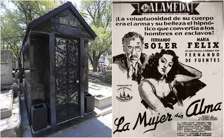 María Félix, el lugar donde reposa la "mujer sin alma"