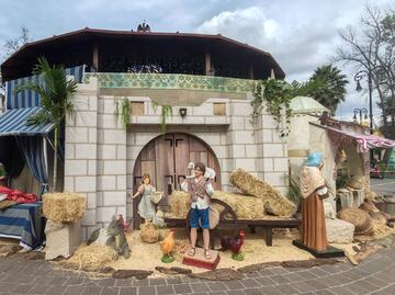 Navidad 2024: Coyoacán arranca celebraciones decembrinas con nacimiento monumental