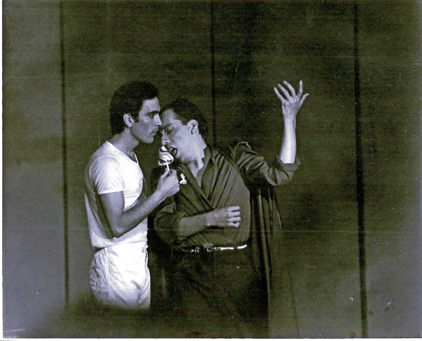 Homero Wimer y Tito Vasconcelos son dos de los actores que en los años 70 lucharon por la visibilización, Foto: Tito Vasconcelos