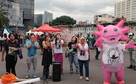 "¡México campeón en desaparición!"; buscadoras vuelven a manifestarse ante partido México-Chequia
