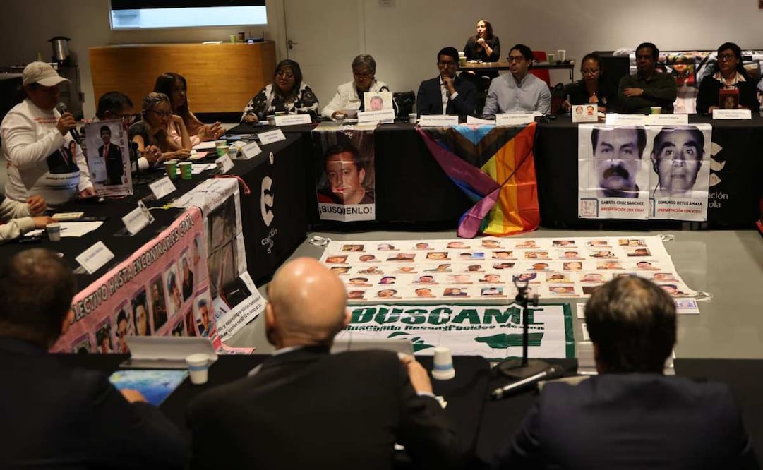 El Alto Comisionado de la ONU para los Derechos Humanos, Volker Türk, se reunió con familiares de víctimas de desaparición este 21 de abril de 2026. Foto: Especial