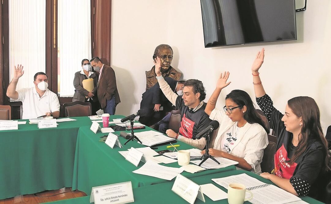 A la reunión en la Comisión de Bienestar Animal acudieron cinco de nueve legisladores. Foto: ESPECIAL